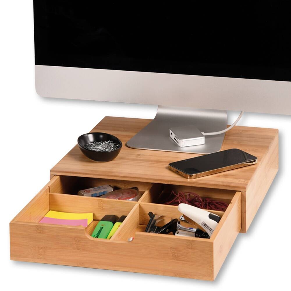 Kesper Vorratsbox mit Schublade natur B/H/L: ca. 31x34x8 cm