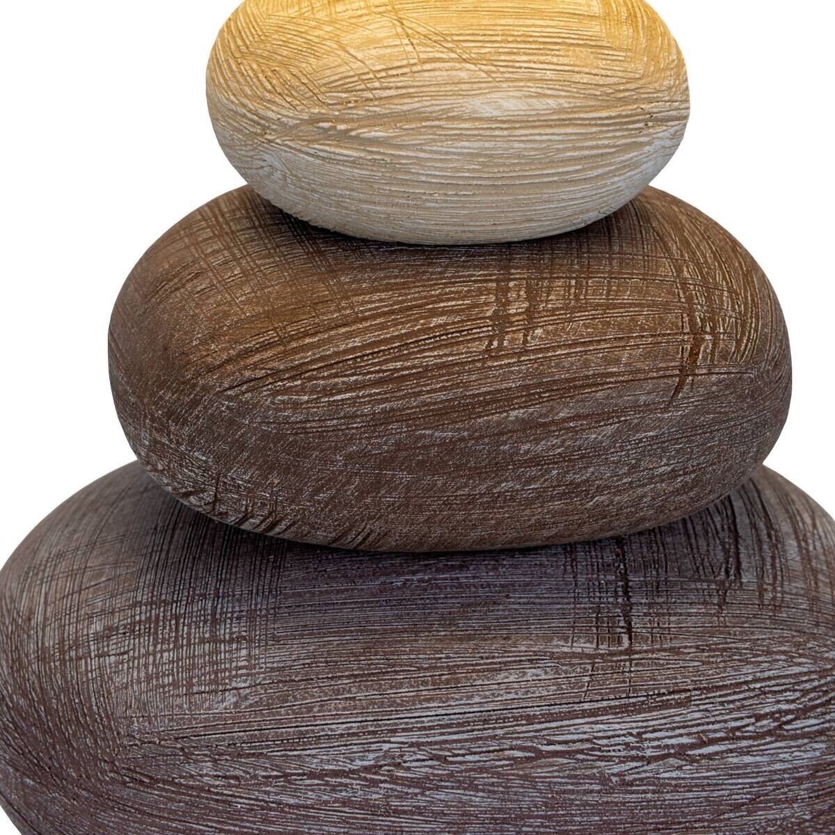 Näve Leuchten Tischleuchte 3045214 braun Keramik B/H/T: ca. 16x31x16 cm E14 1 Brennstellen