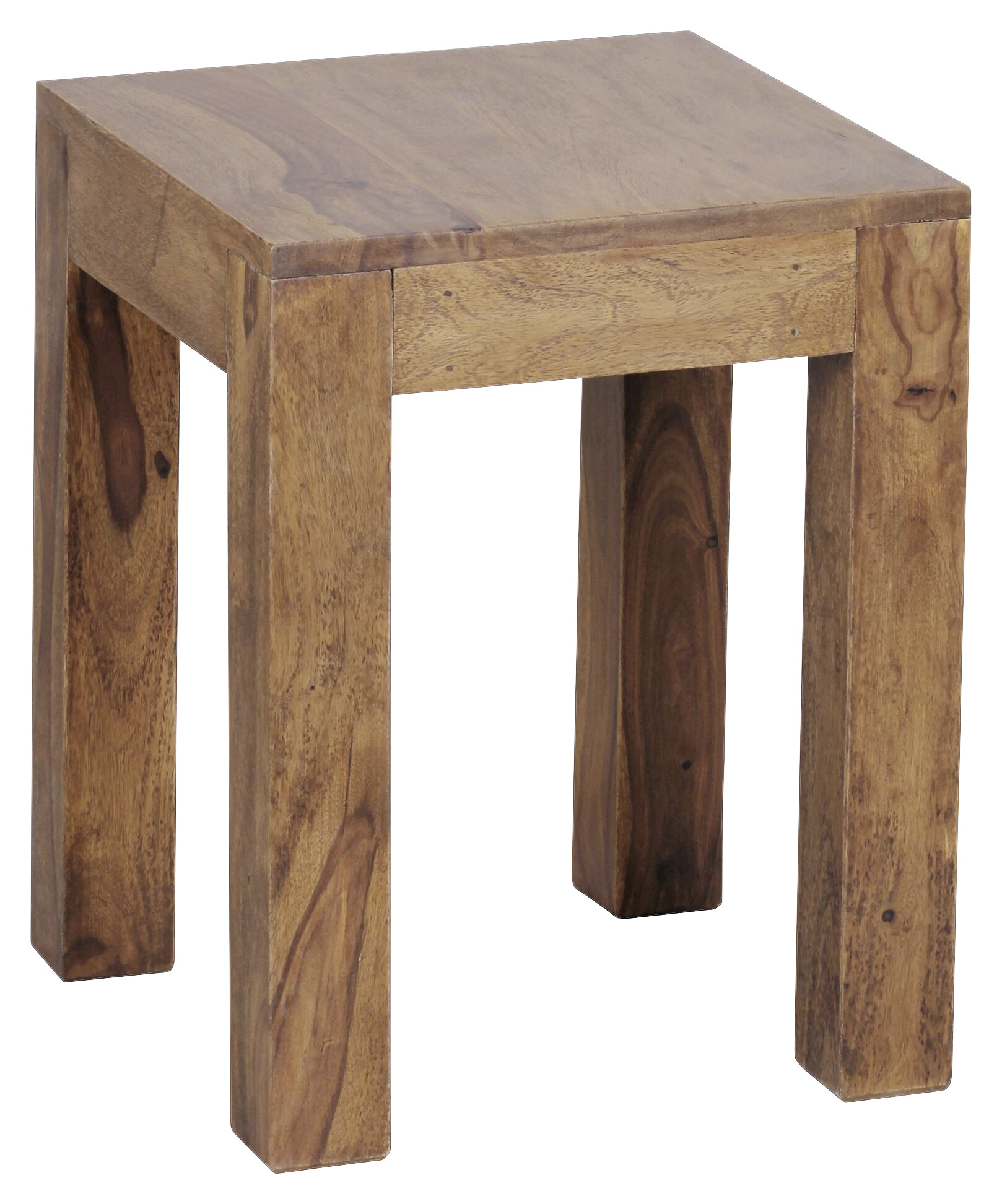 Beistelltisch natur Echtholz B/H/T: ca. 35x45x35 cm