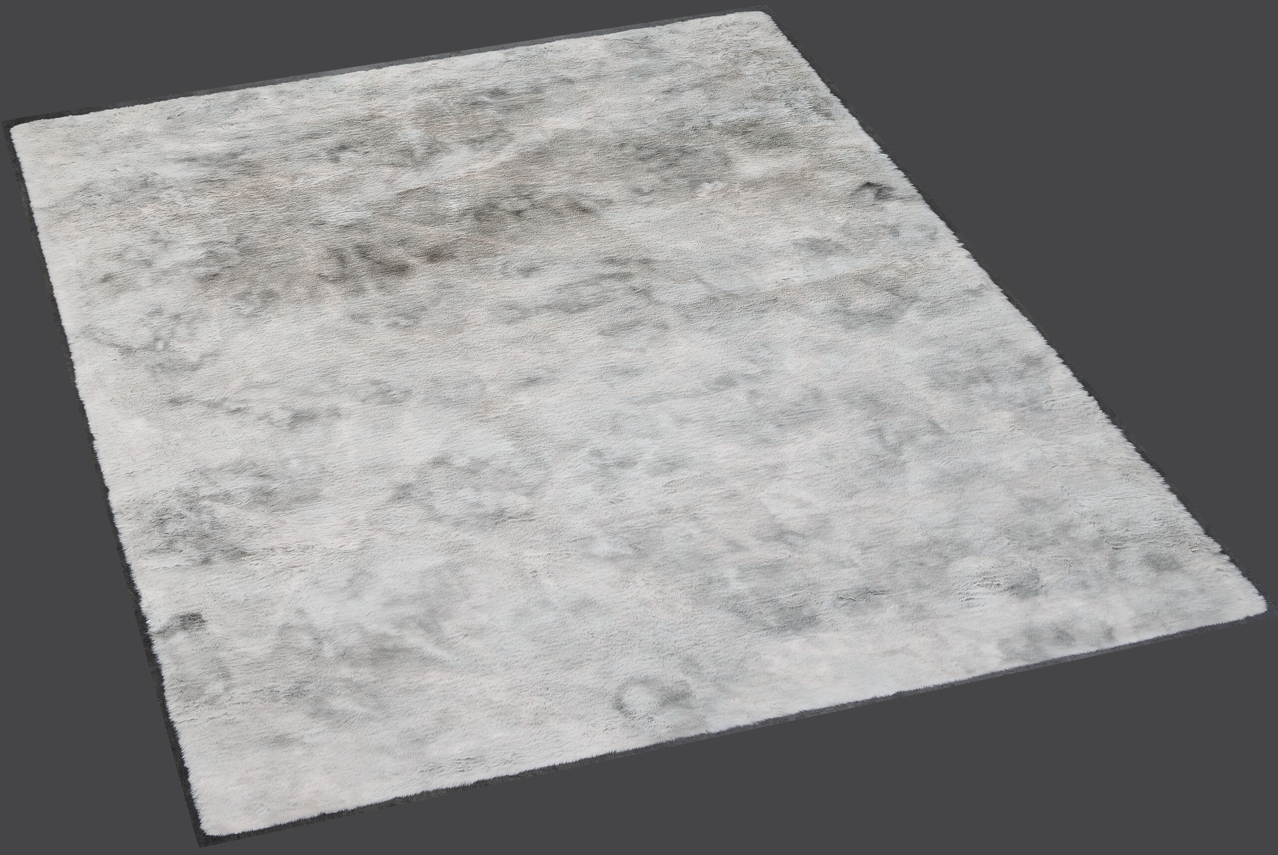 Fellimitat Moyo Batik silber B/L: ca. 120x160 cm