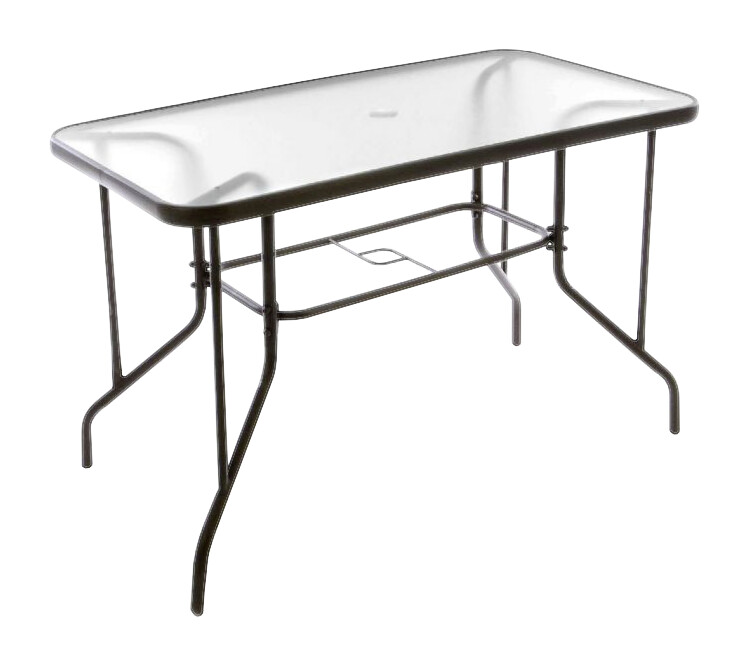 VCM Gartensitzgruppe braun Stahl B/H/T: ca. 53x73x60 cm