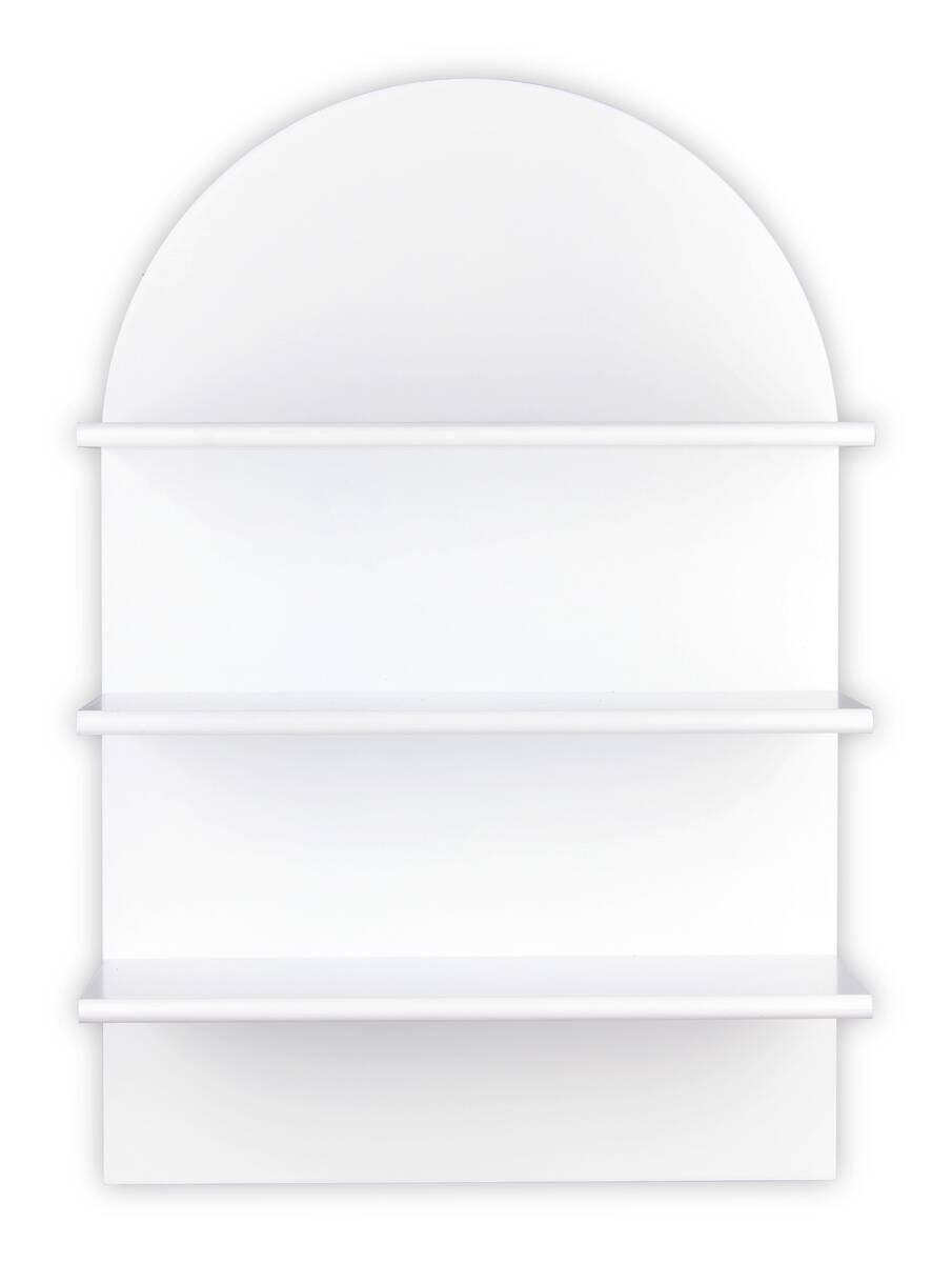 Wandregal Alba weiß B/H/T: ca. 40x60x15 cm