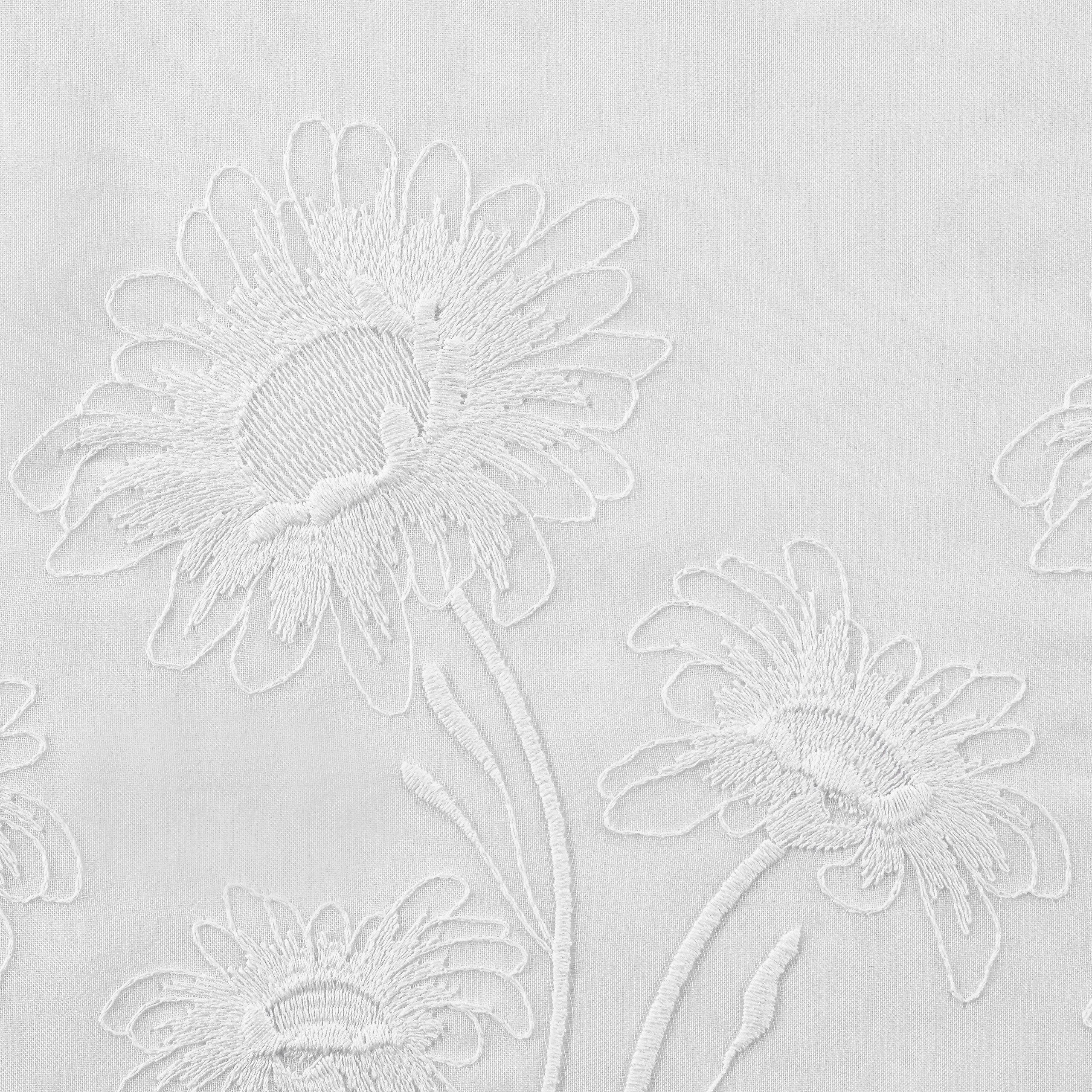 POCOline Scheibengardine Kristin weiß B/L: ca. 110x140 cm