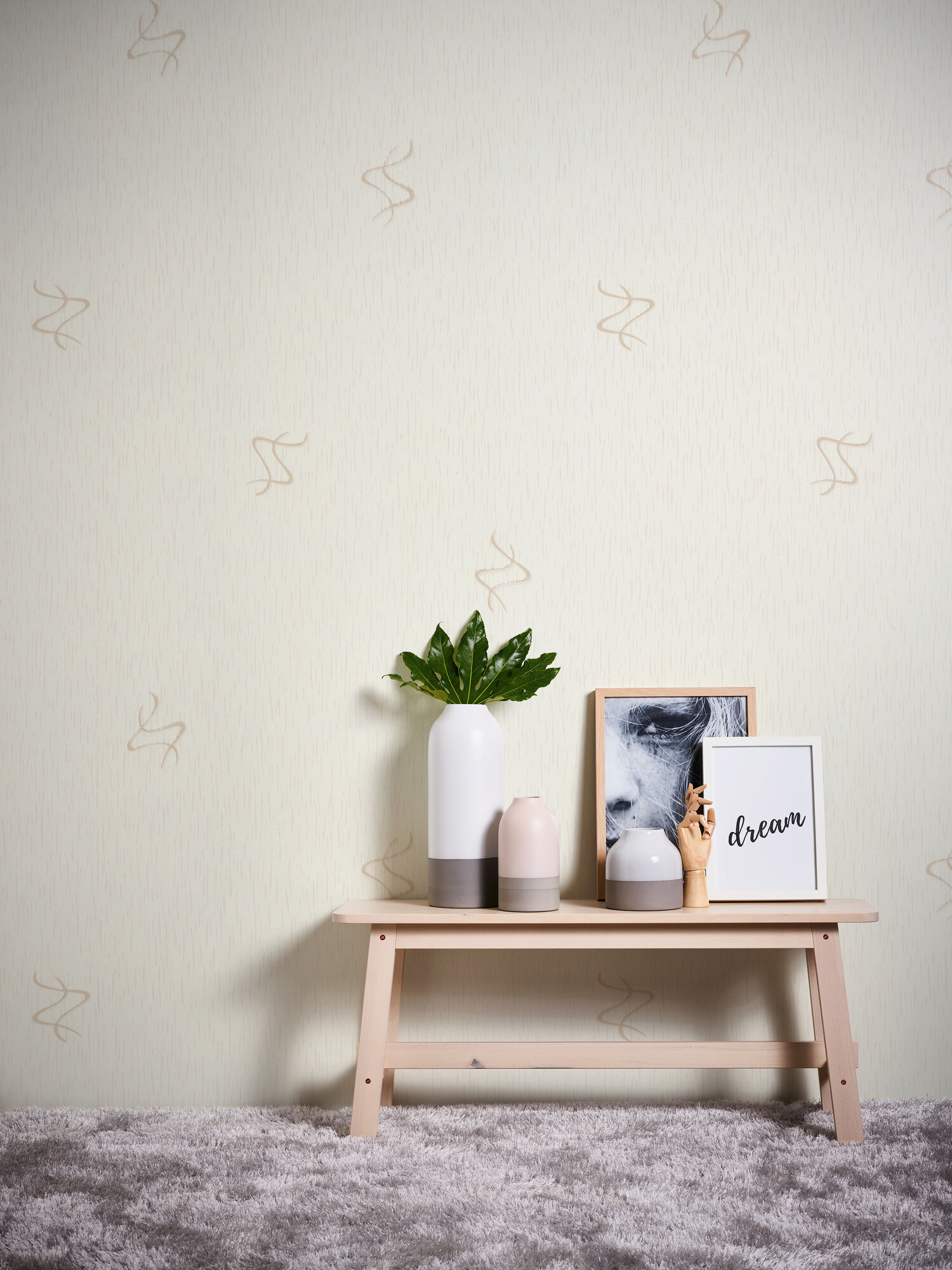 A.S.Creation Papiertapete braun beige B/H/D: ca. 53x1005x10 cm