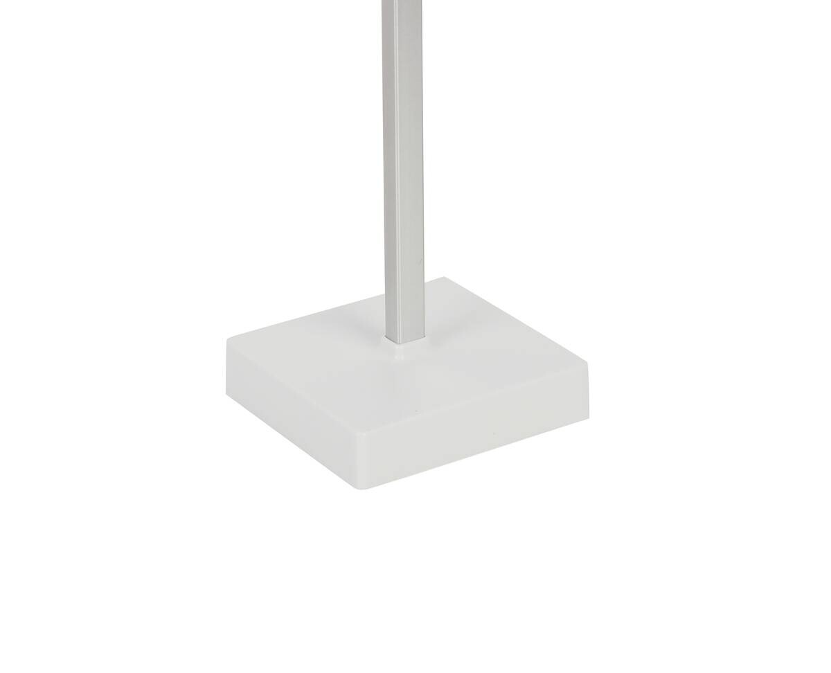 Nolo LED-Tischleuchte Benny weiß Kunststoff Metall B/H/T: ca. 11x26x11 cm 1 Brennstellen