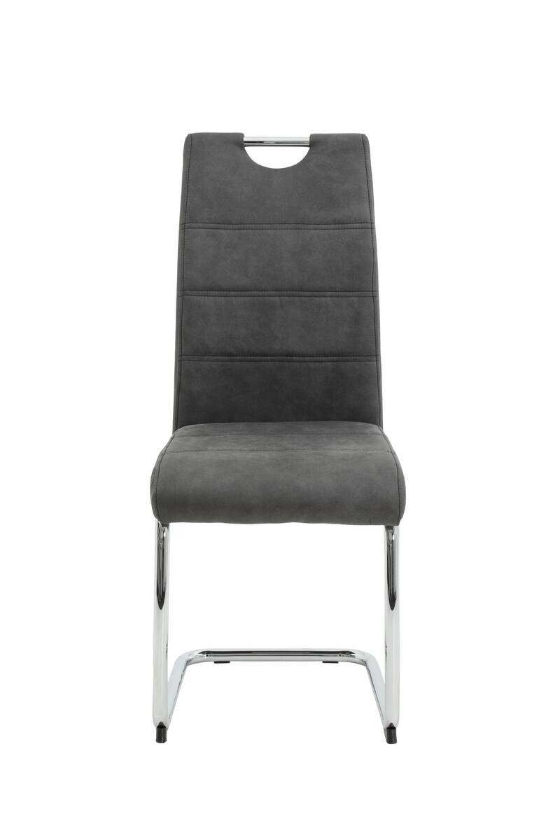 Essgruppe Lia II Eiche anthrazit Microfaser B/H/T: ca. 320x76x90 cm