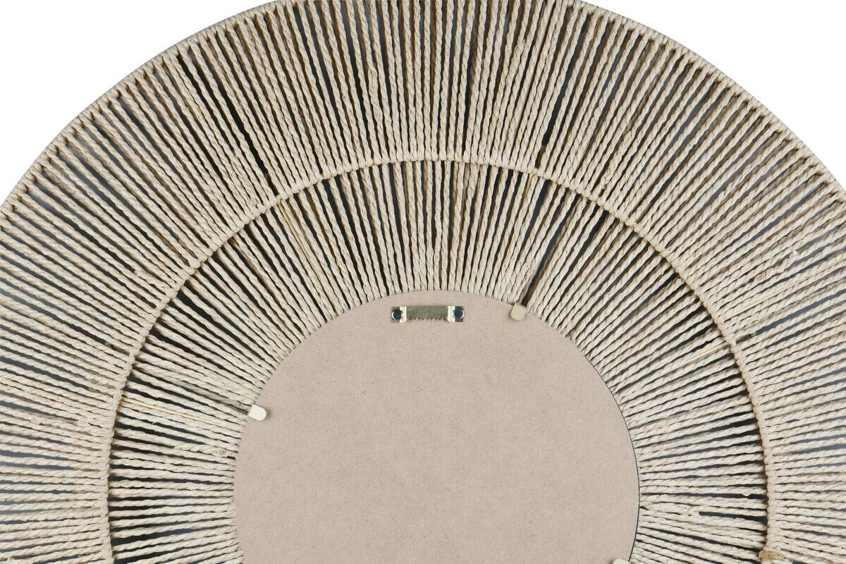 Dekospiegel Marlene natur B/H/T: ca. 80x80x9 cm