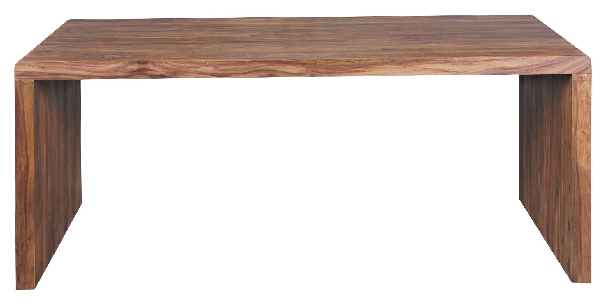 Schreibtisch natur B/H/T: ca. 200x76x100 cm