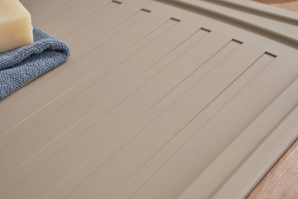 Respekta Einbauspüle Boston 100 x 50 B sandbeige Mineralite B/H/T: ca. 100x20x50 cm