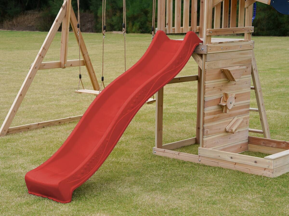 AXI Spielturm Malik rot B/H/L: ca. 345x270x336 cm