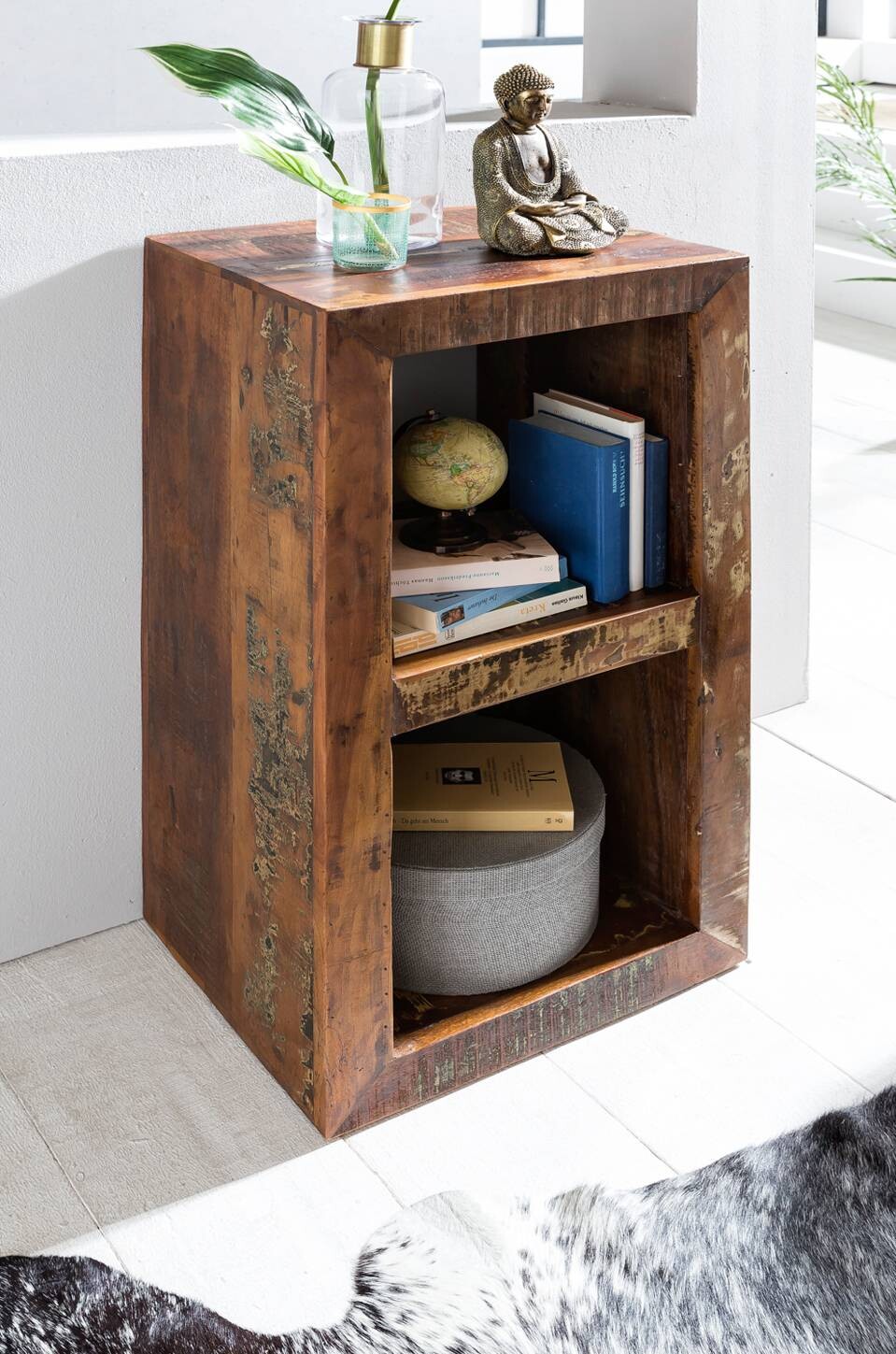 Standregal natur B/H/T: ca. 45x90x35 cm