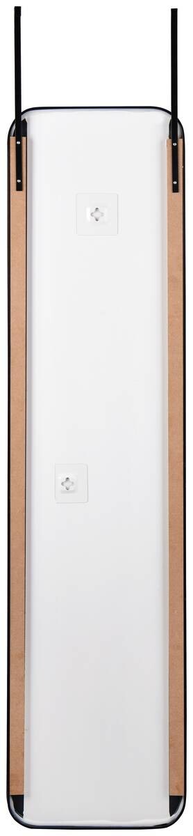 Türhängespiegel Beate schwarz Metall B/H: ca. 32x123 cm