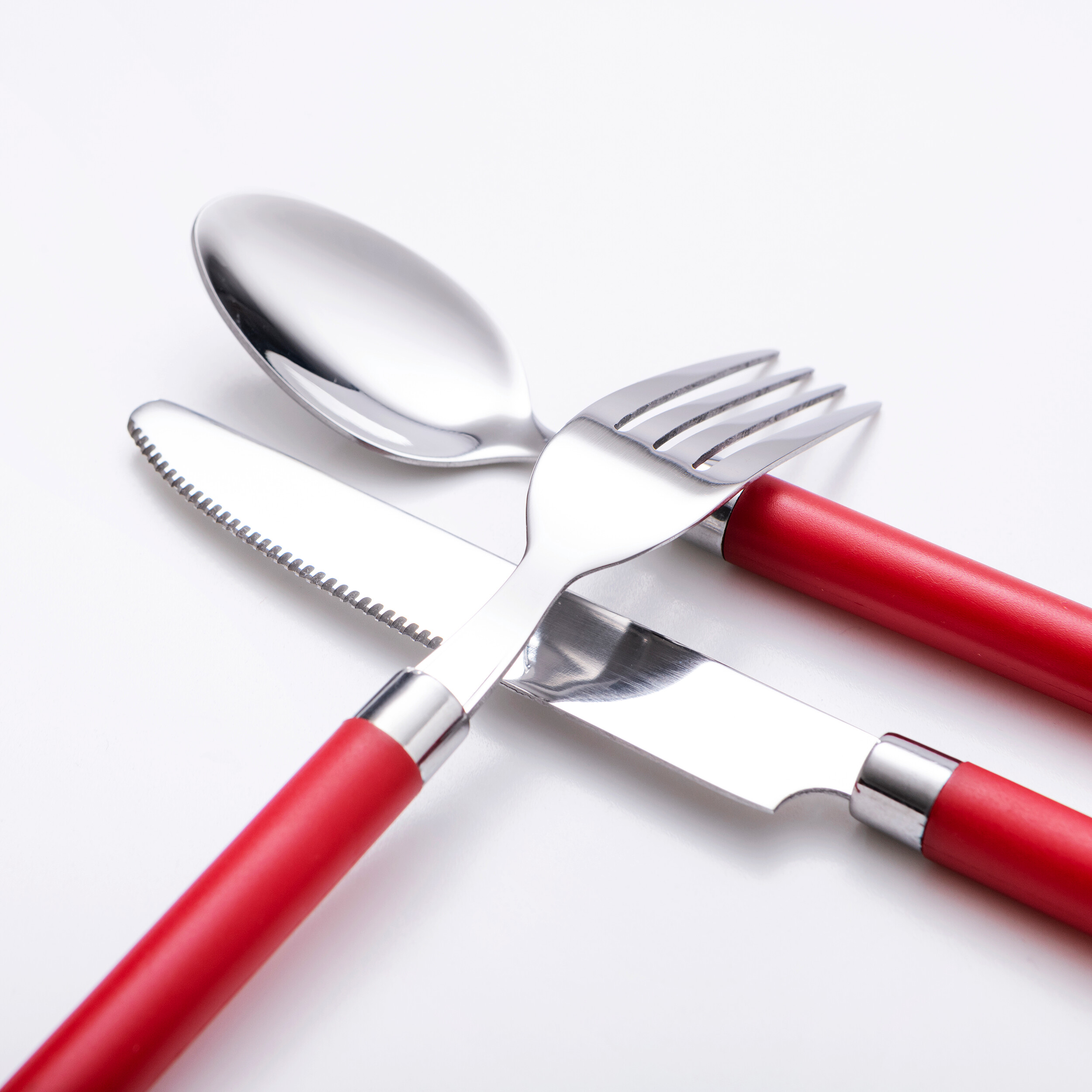 POLO CLUB Besteckset POLO CLUB rot Edelstahl 16 tlg.