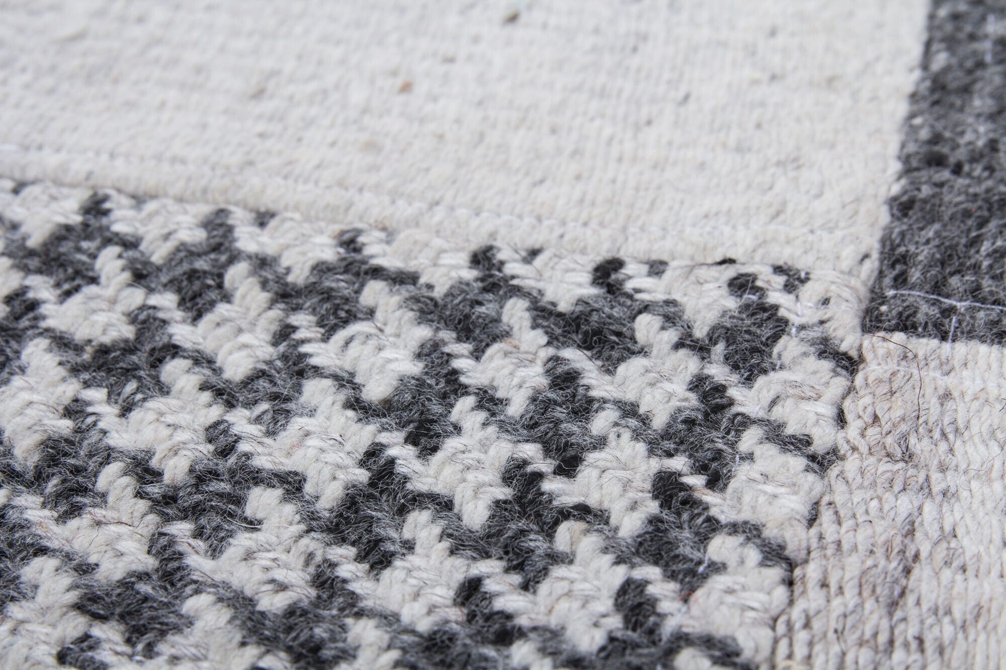 Kayoom Flachgewebeteppich Liana 210 creme B/H/L: ca. 160x1x230 cm