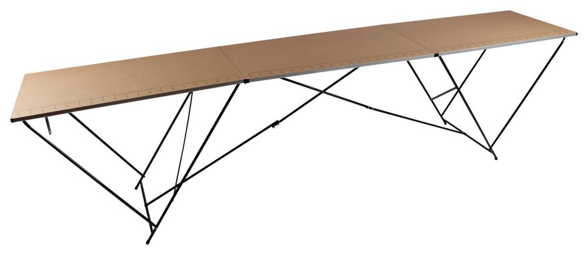 Tapeziertisch B/H/L: ca. 58x76x295 cm