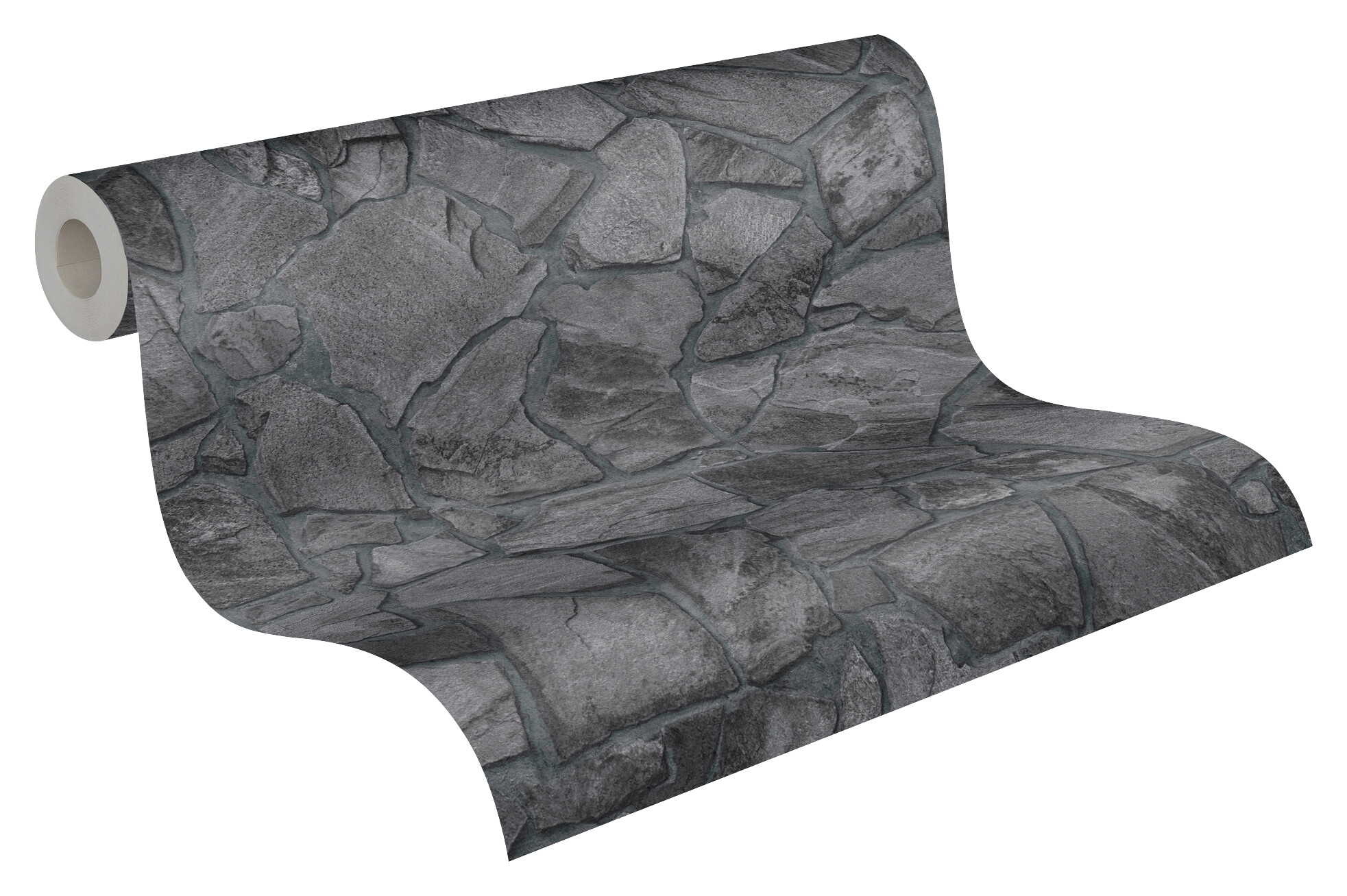 A.S.Creation Vliestapete grau anthrazit B/H/D: ca. 53x1005x8,3 cm