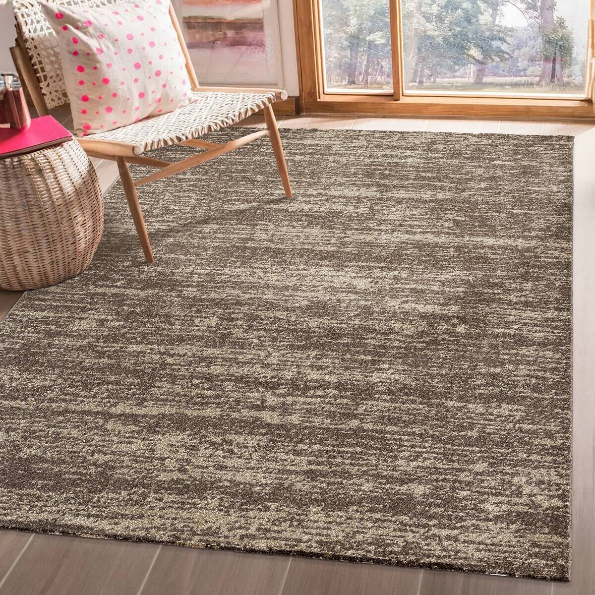 Sanat Kurzflorteppich OSLO braun B/L: ca. 200x290 cm