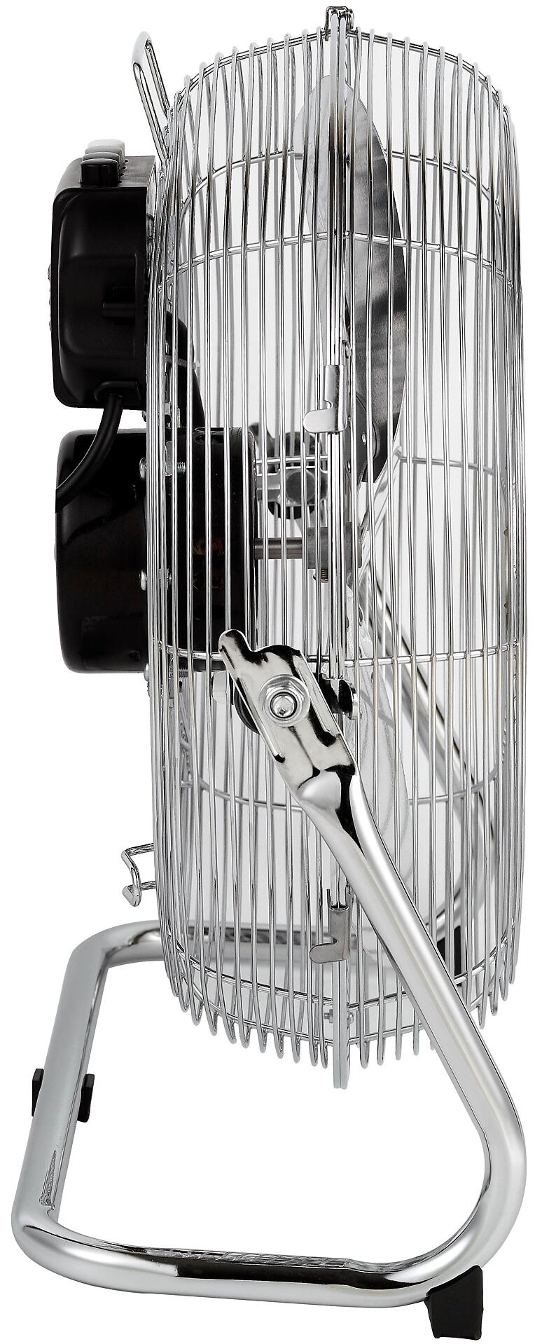 Bodenventilator TX-12F Chrom Metall D: ca. 40 cm