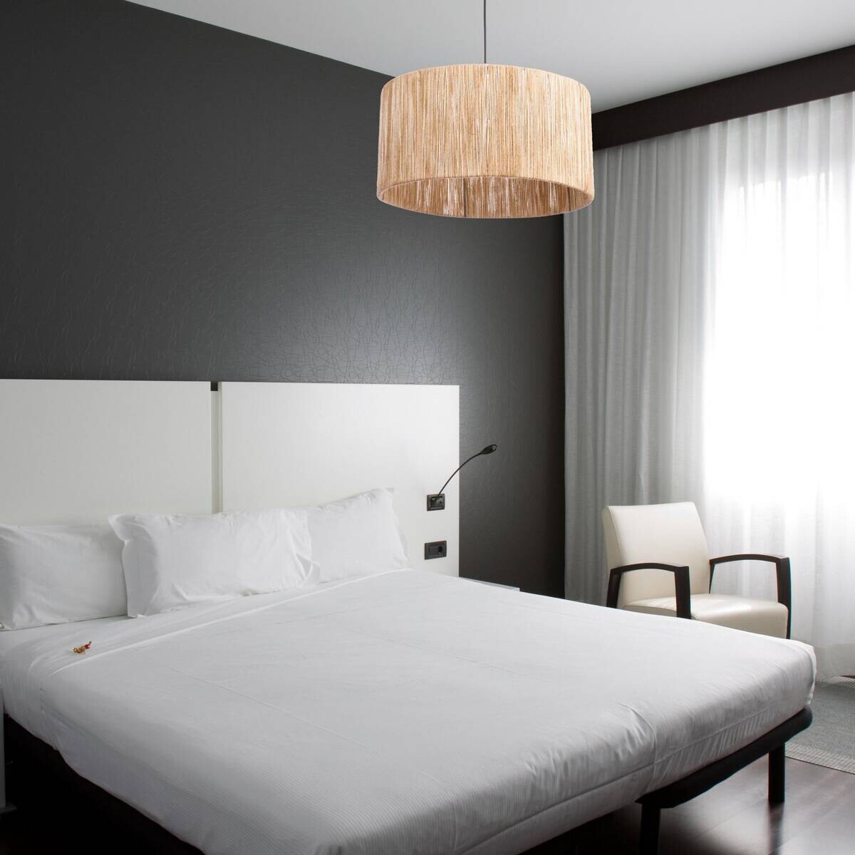 Opviq Pendelleuchte Cane natur Metall B/H/T/L/D: ca. 40x75x40x40x40 cm E27 1 Brennstellen