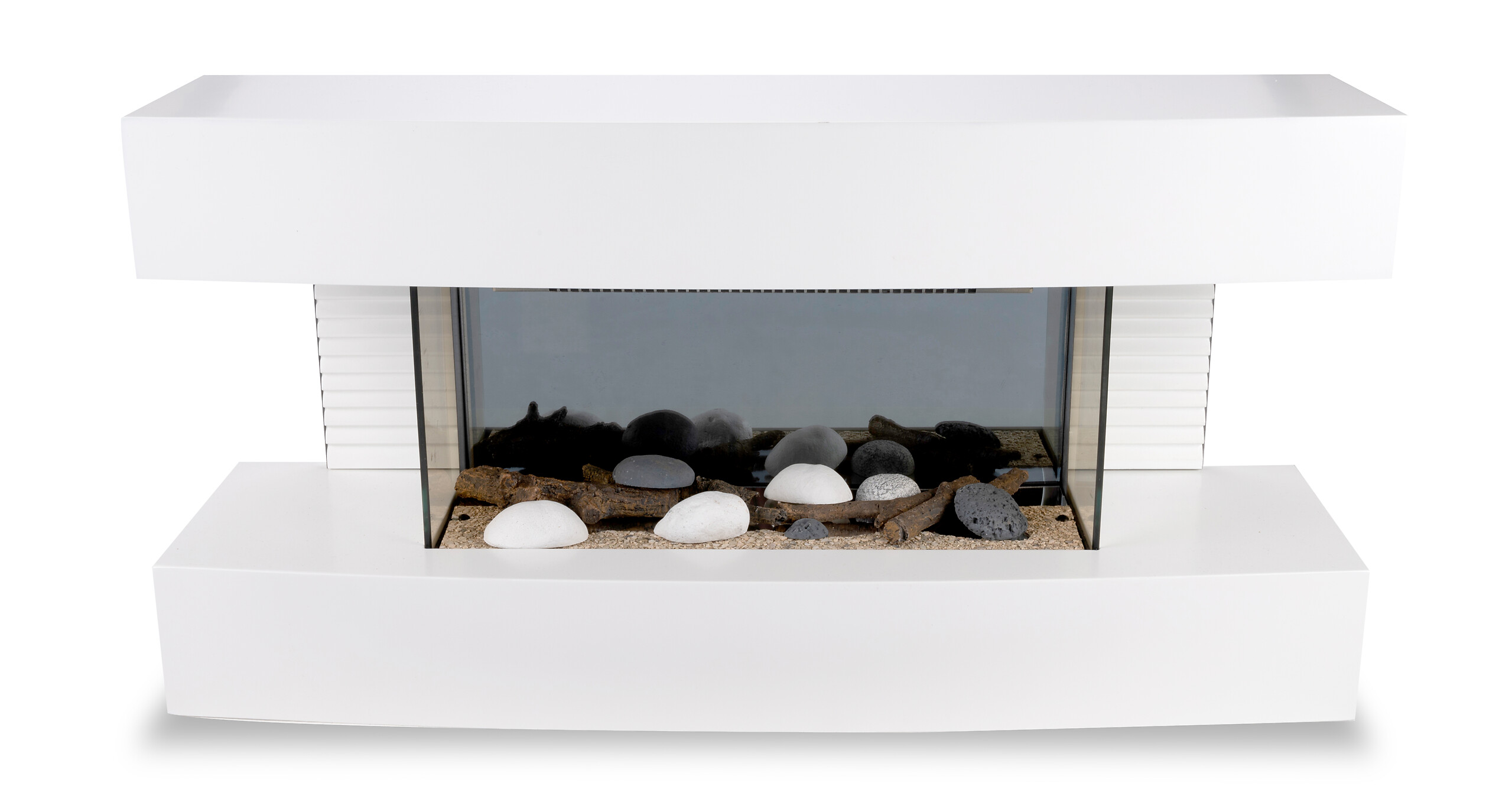 Elektrokamin weiß B/H/L: ca. 20x41,5x81 cm ca. 2000 W