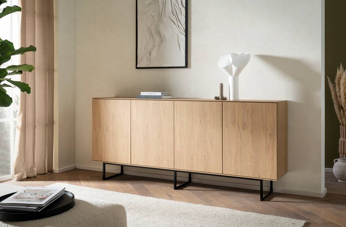 Sideboard Kalmar stone B/H/T: ca. 200x90x40 cm