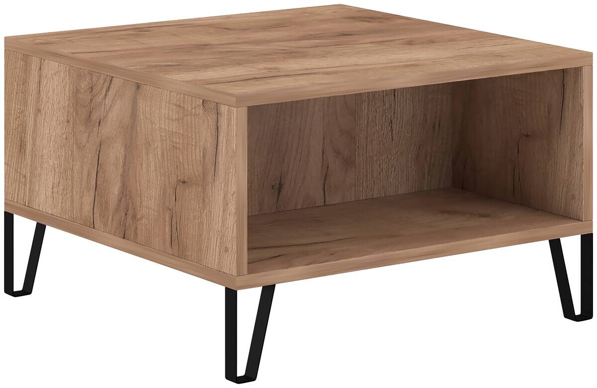 WIPMEB Couchtisch BILBAO Eiche Tabak B/H/T: ca. 60x37x60 cm