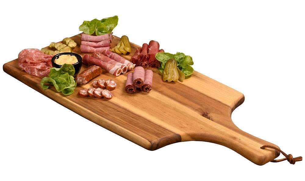 Kesper Schneidbrett natur Akazie Akazie B/H/L: ca. 25x1,8x55 cm