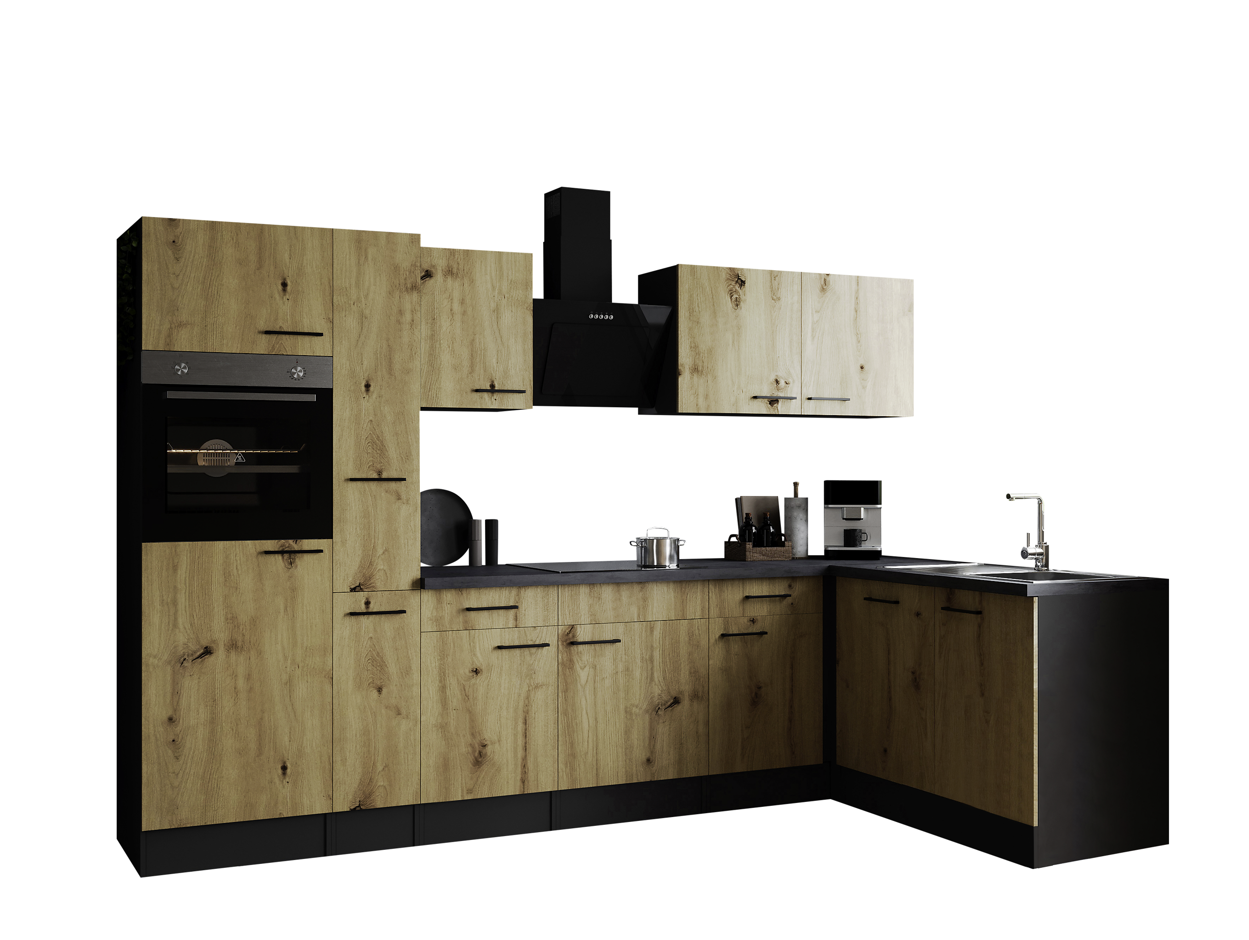 Winkelküche Oliver B/H/T: ca. 310x205x172 cm