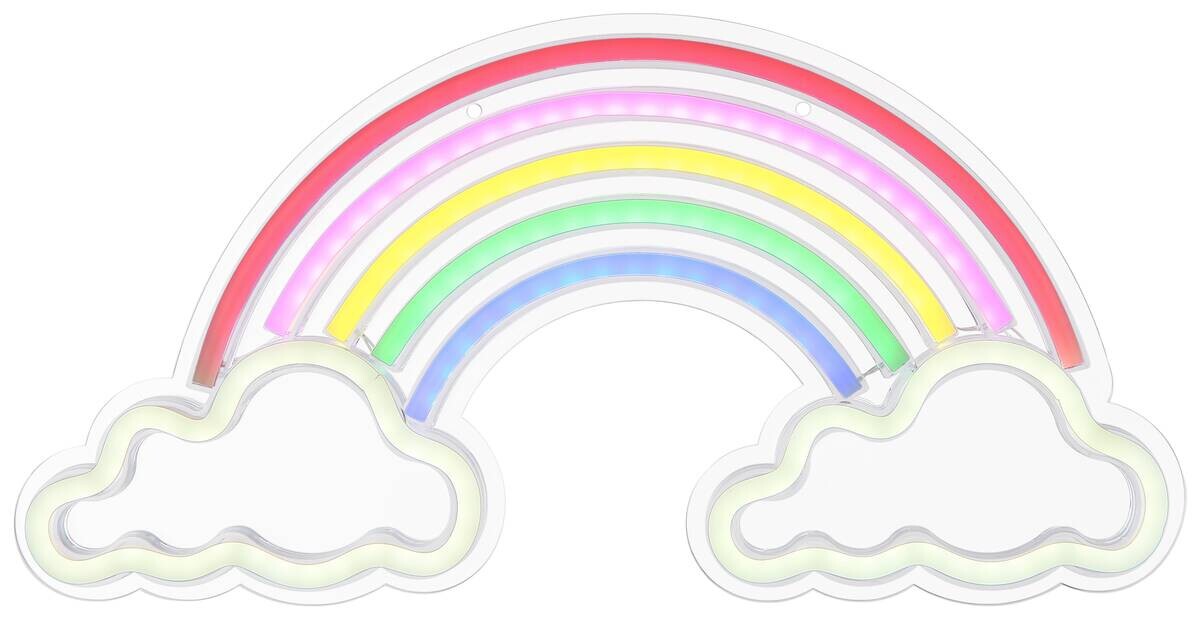 POCOline Kinderzimmerleuchte Rainbow multicolor B/H: ca. 40x42 cm