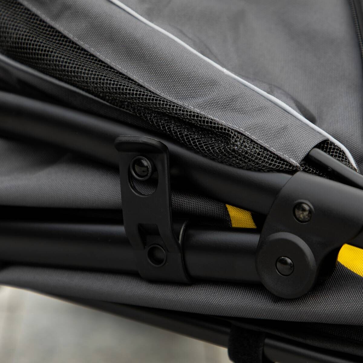 PawHut Hunde-Zubehör dunkelgrau Polypropylen B/H/L: ca. 65x112x100 cm