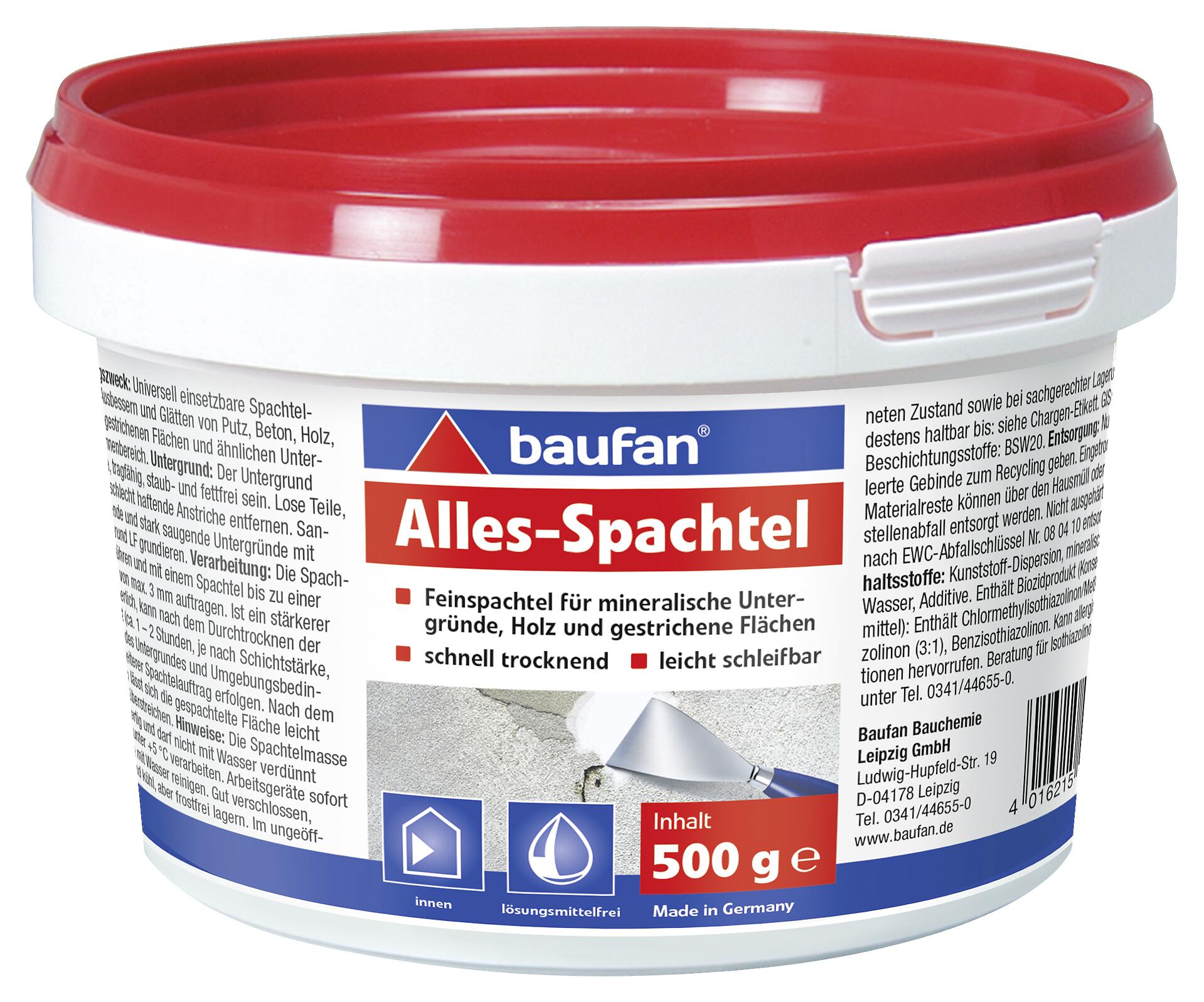 Allesspachtel ca. 0,5 kg