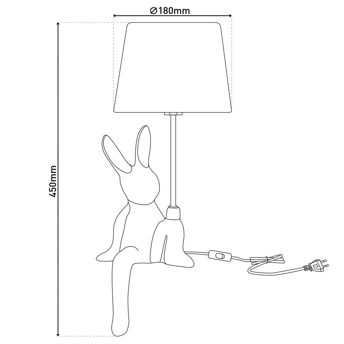 Näve Leuchten Tischleuchte silber Keramik B/H/T/D: ca. 18x45x18x18 cm E14 1 Brennstellen