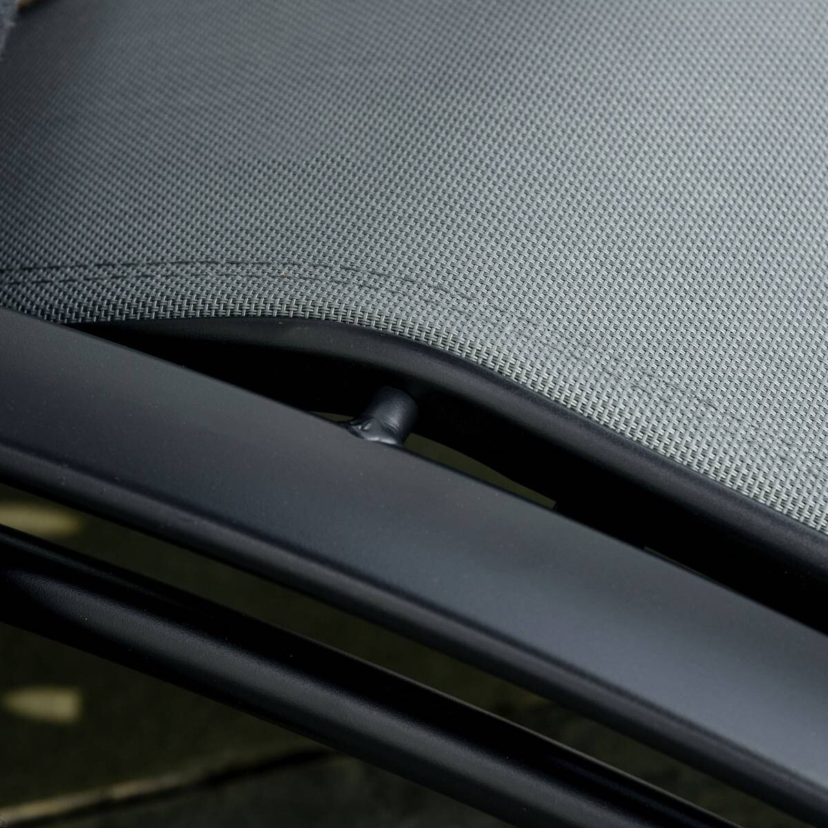 Outsunny Gartenliege grau Aluminium B/H/L: ca. 64x82x171 cm