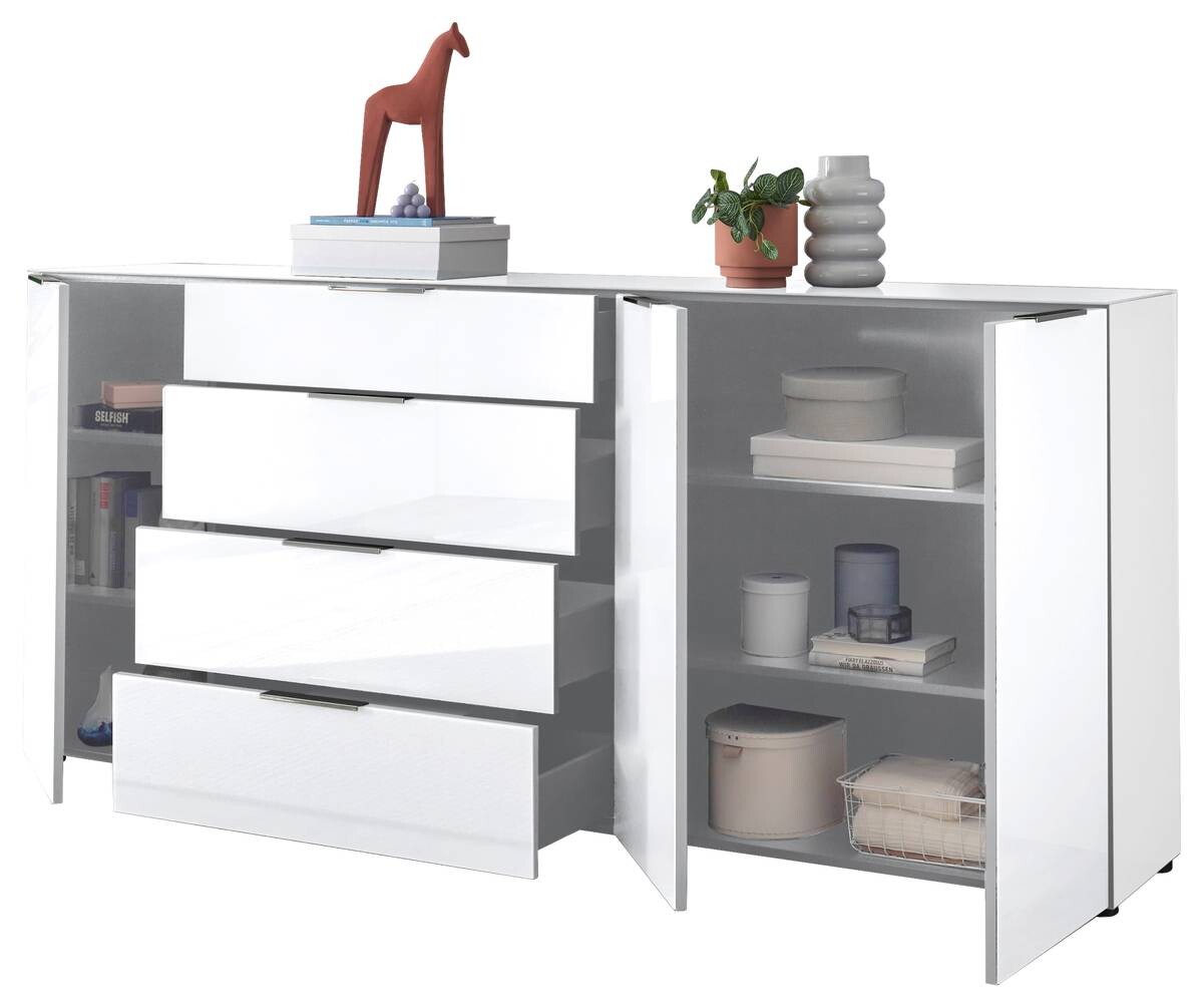 Kommode Santorin weiß B/H/T: ca. 226x99x40 cm