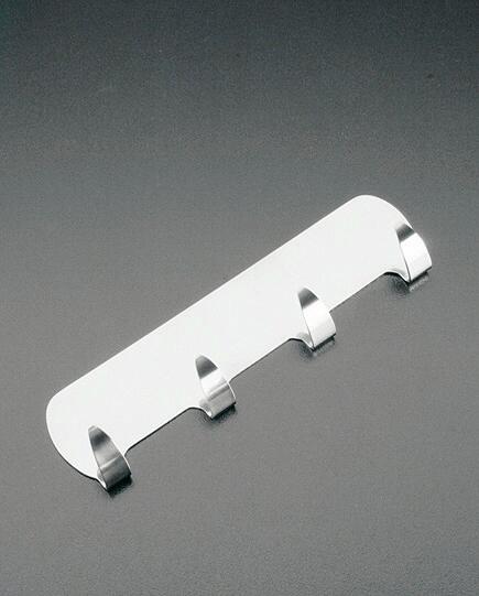 Metaltex Hakenleiste silber Inox