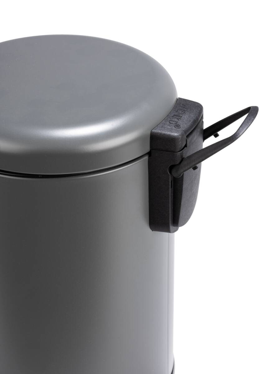 Kosmetikeimer anthrazit Edelstahl ca. 3 l