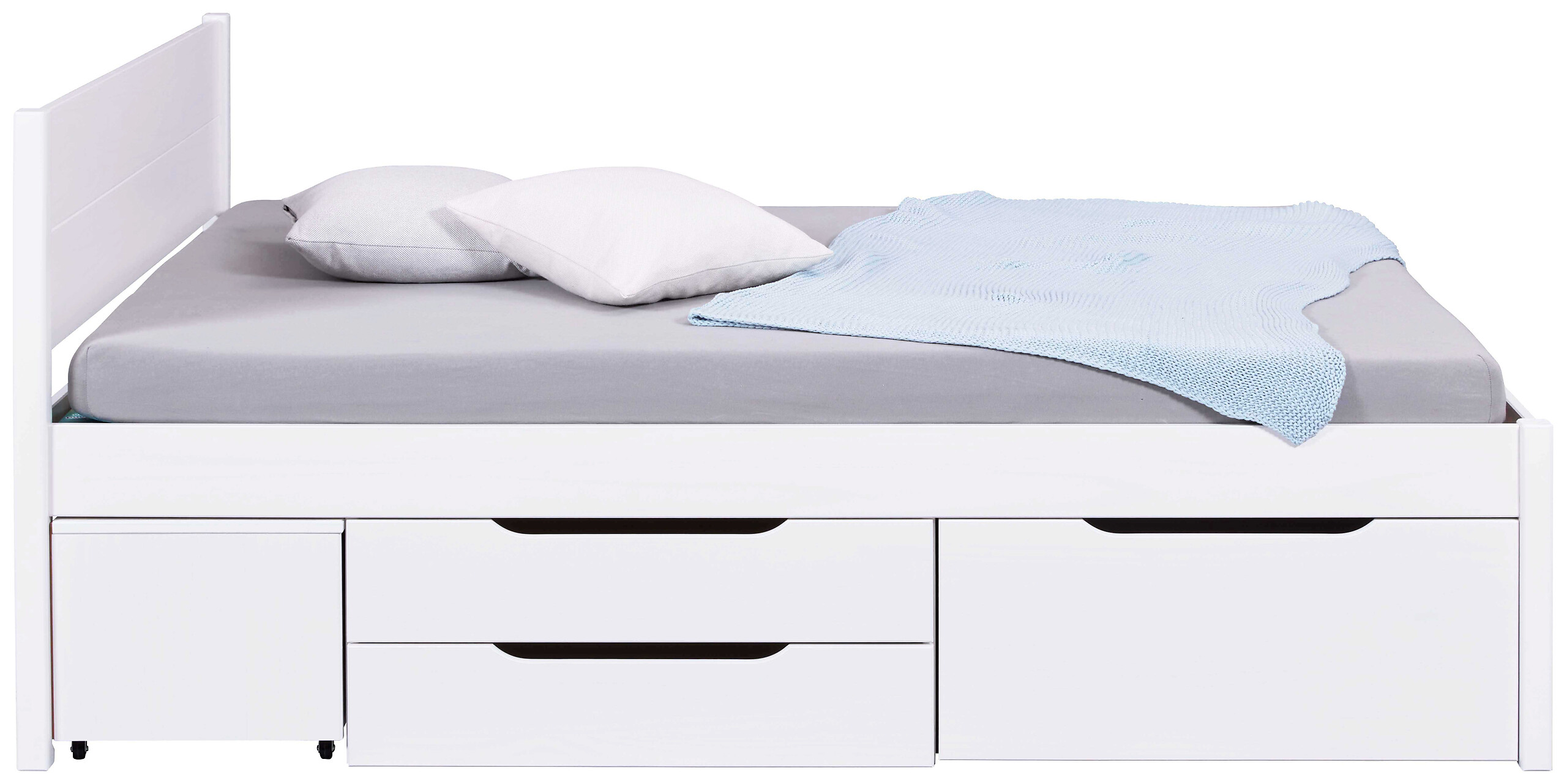 Funktionsbett Efetivo weiß