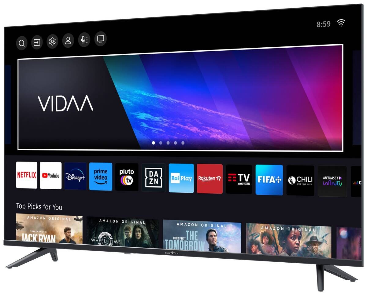 Smart-Tech LED-Fernseher 43UV10V1 B/H: ca. 96x61 cm
