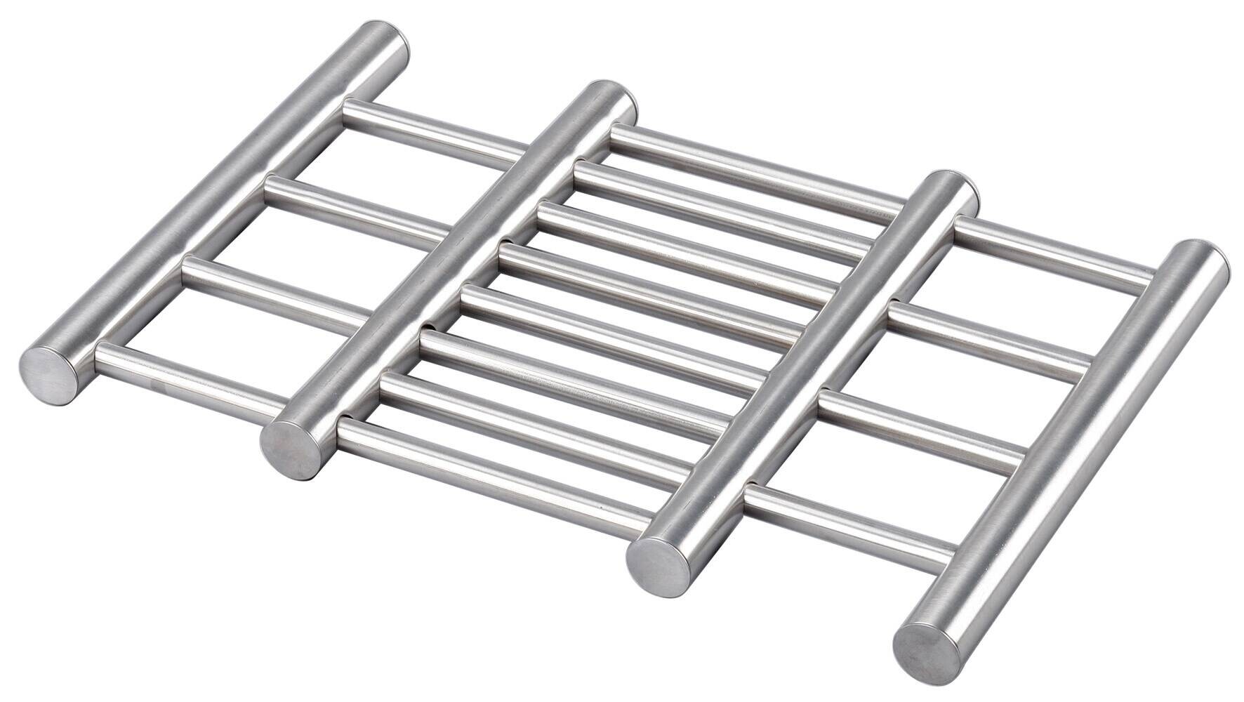 Axentia Topfuntersetzer silber Edelstahl Axentia Topfuntersetzer silber Edelstahl