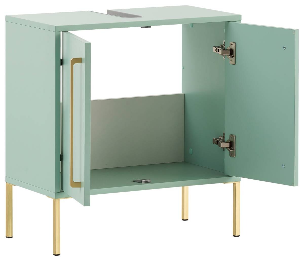 Waschbeckenunterschrank Sarah mint B/H/T: ca. 57,1x61,2x30,1 cm