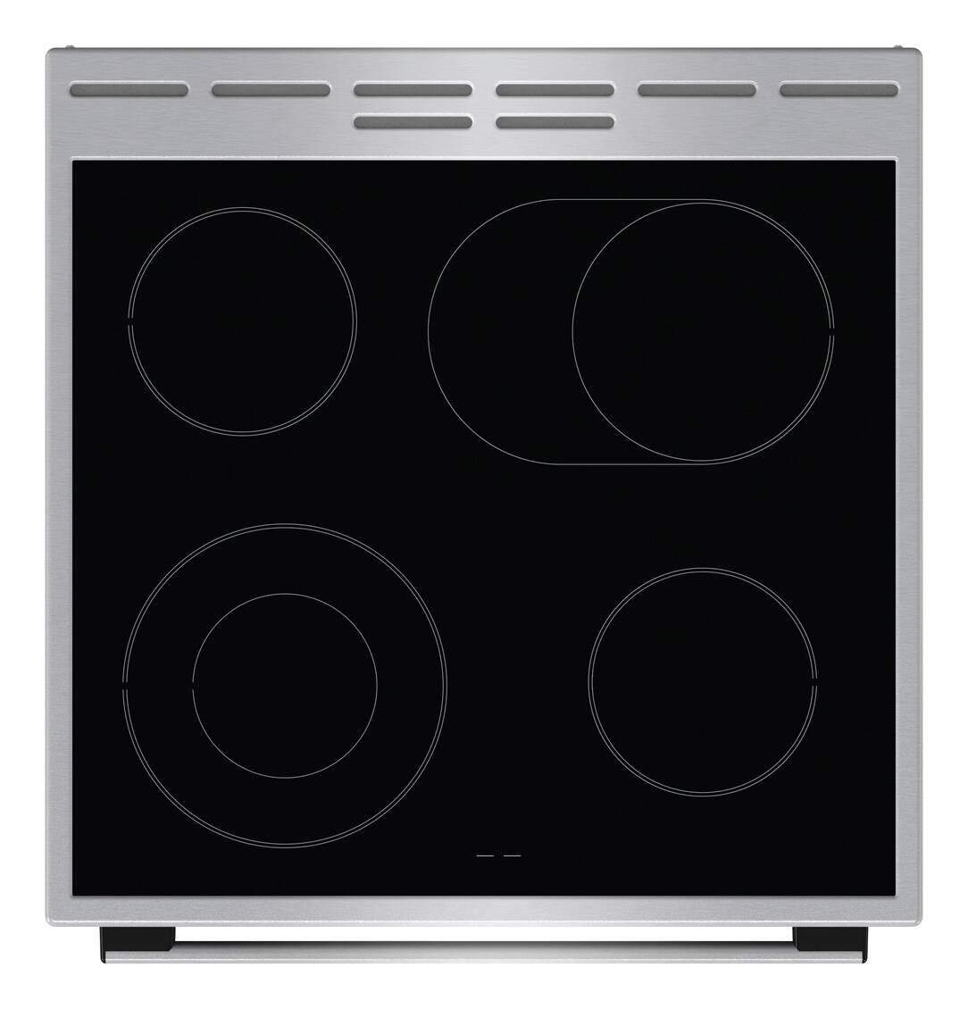 Gorenje Stand-Elektroherd GECS6C70XPA Edelstahloptik B/H/T: ca. 60x85x60 cm