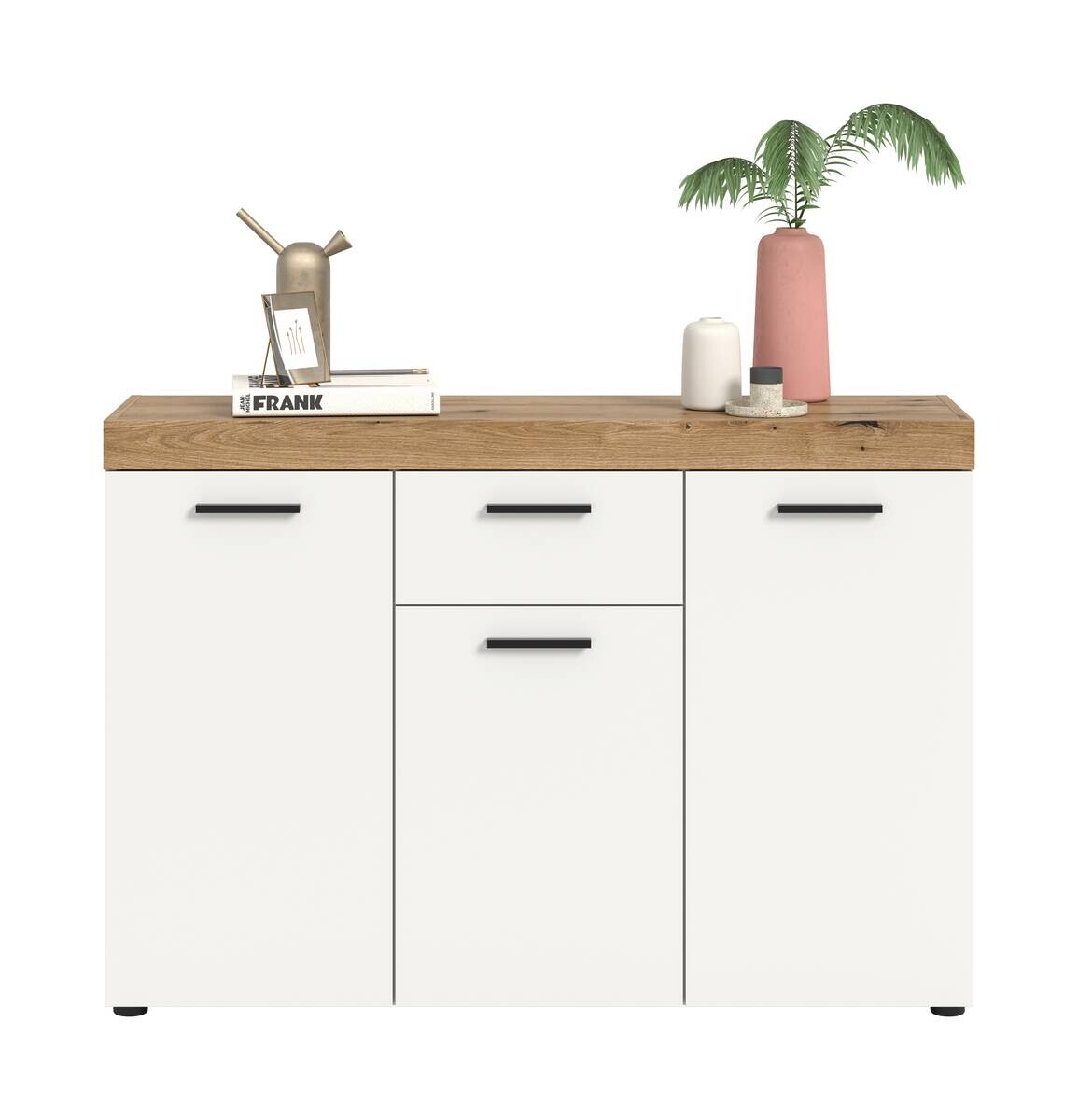 Sideboard Sunset weiß B/H/T: ca. 125x86x37 cm