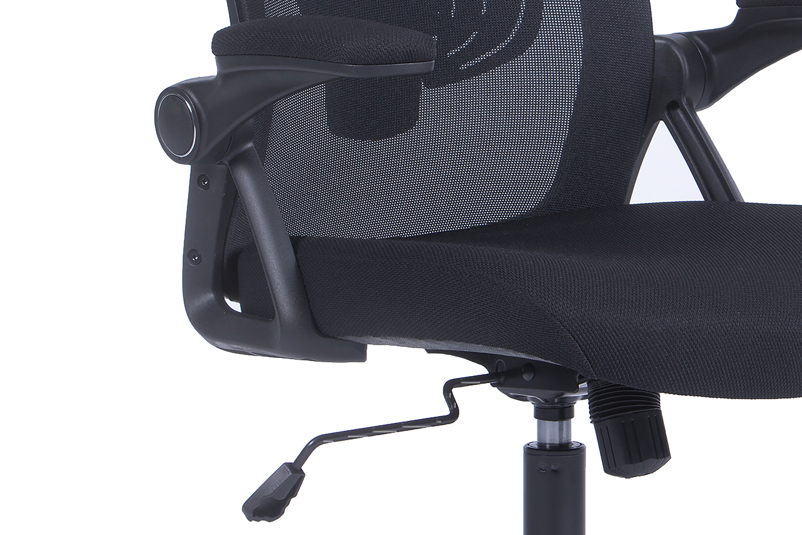 Chefsessel FLEX schwarz schwarz schwarz Webstoff Netzstoff Kunststoff