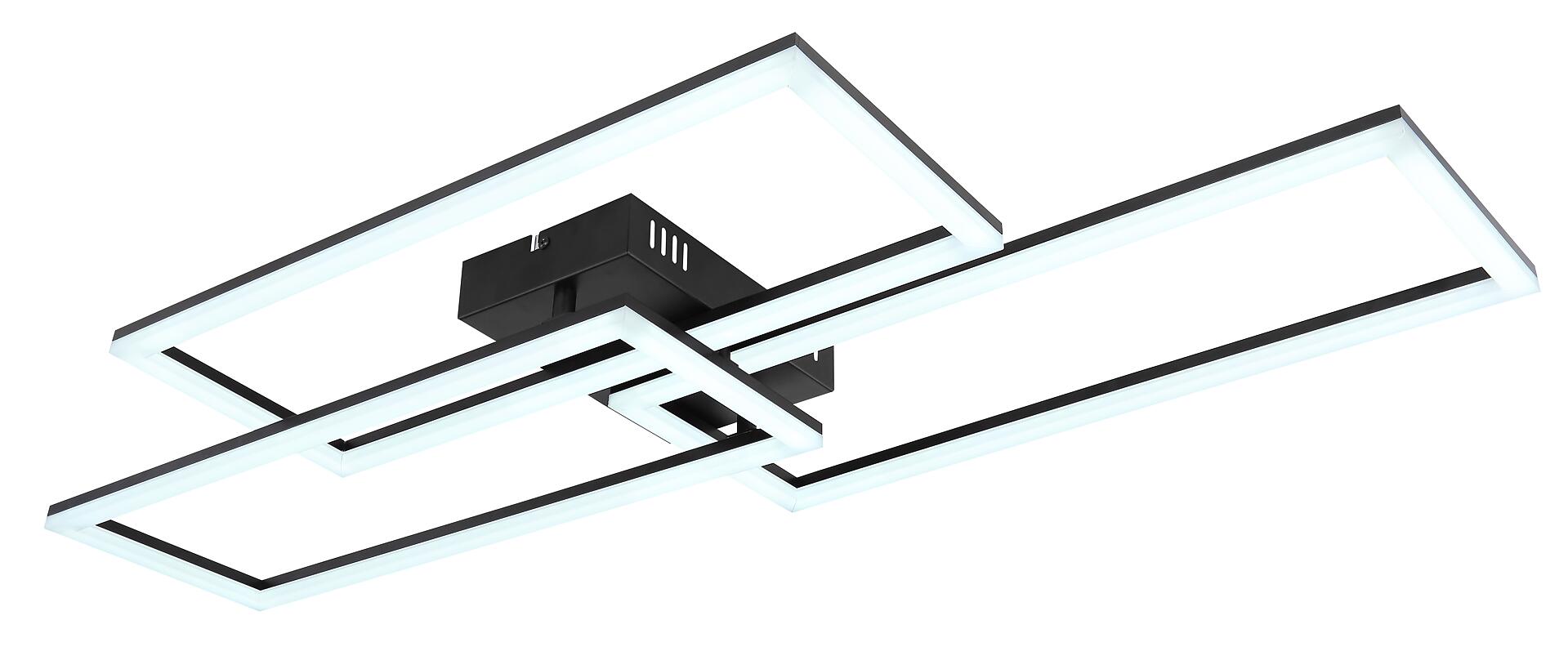 GLOBO Deckenleuchte Finn B/H/L: ca. 90x8,7x40 cm
