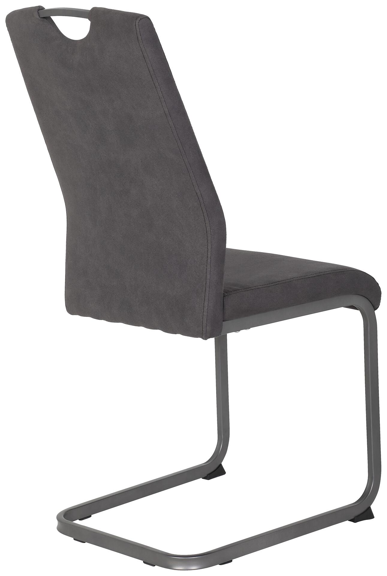 Schwingstuhl Christina anthrazit Vintage B/H/T: ca. 43x98x57 cm