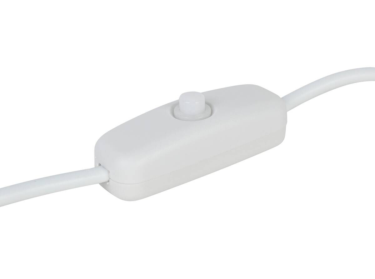 Nolo LED-Tischleuchte Ariane weiß B/H/T: ca. 11,4x11,4x18,5 cm