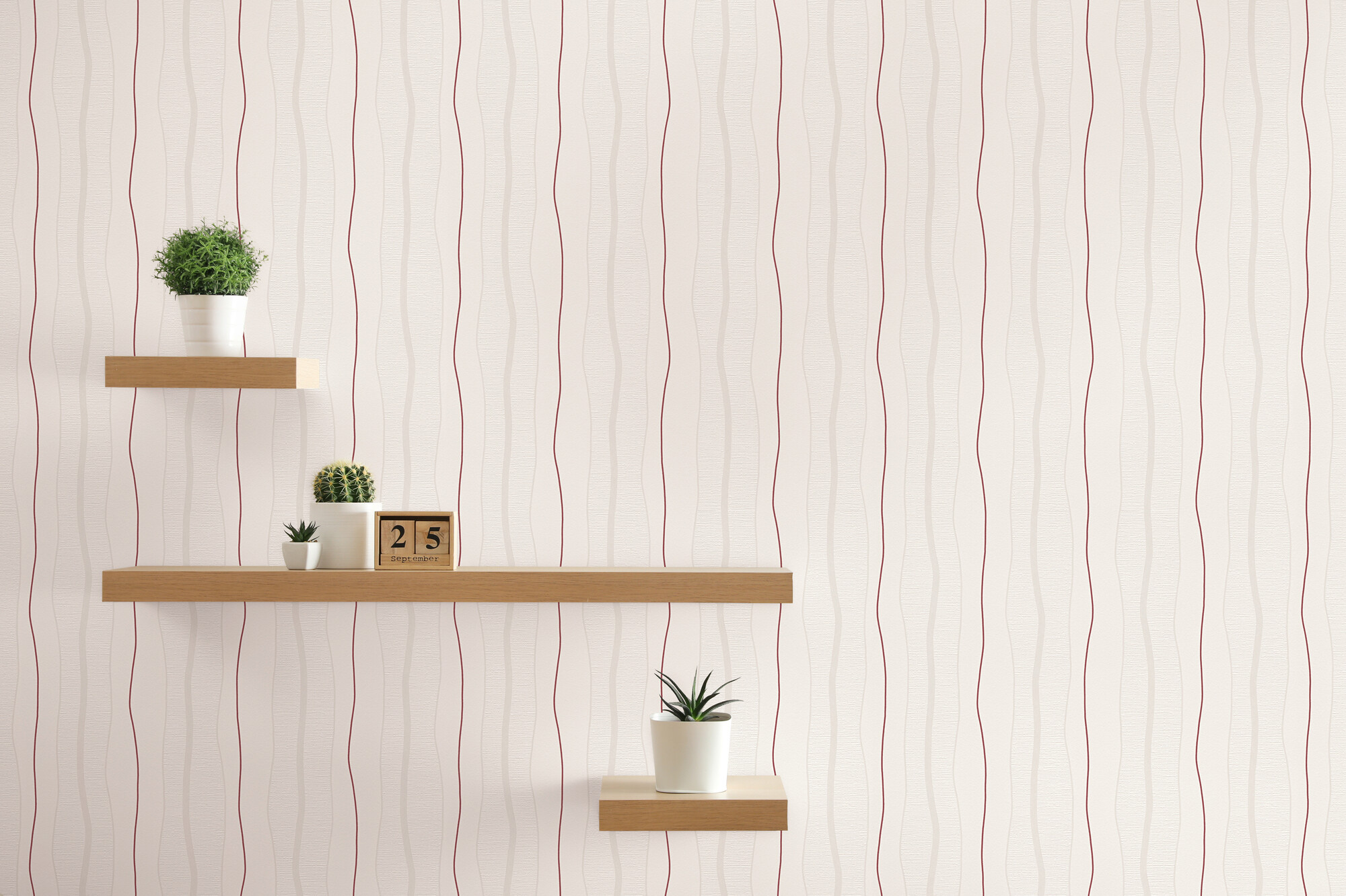 A.S.Creation Vliestapete rot B/H/D: ca. 53x1005x9,8 cm