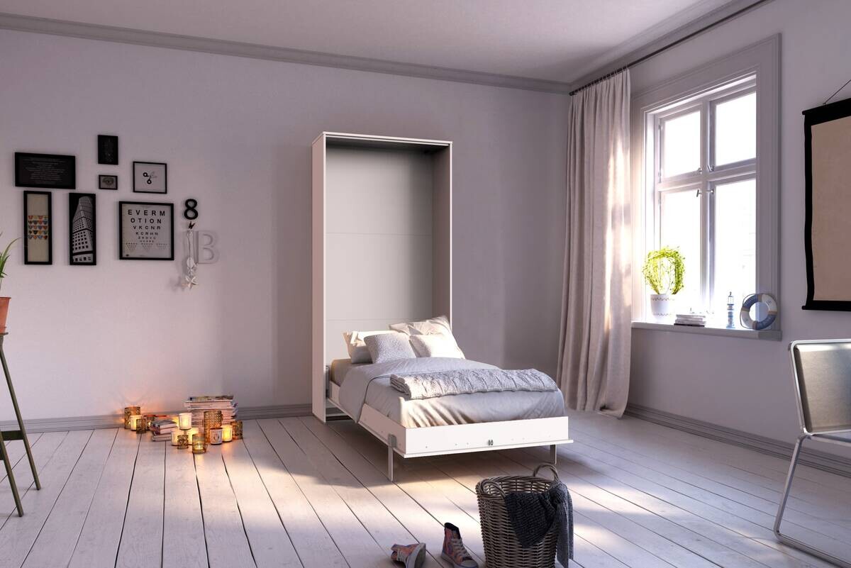 Klappbett Juist weiß Liegefläche B/L: ca. 90x200 cm