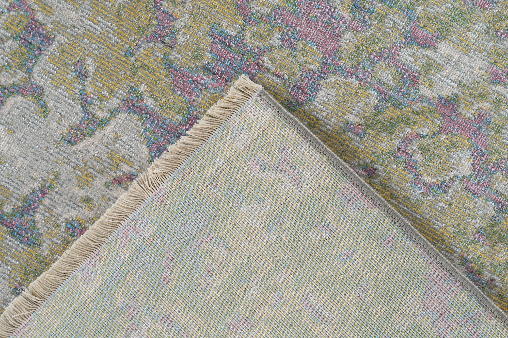 Kayoom Kurzflorteppich Milan 325 grün B/H/L: ca. 120x0,5x170 cm