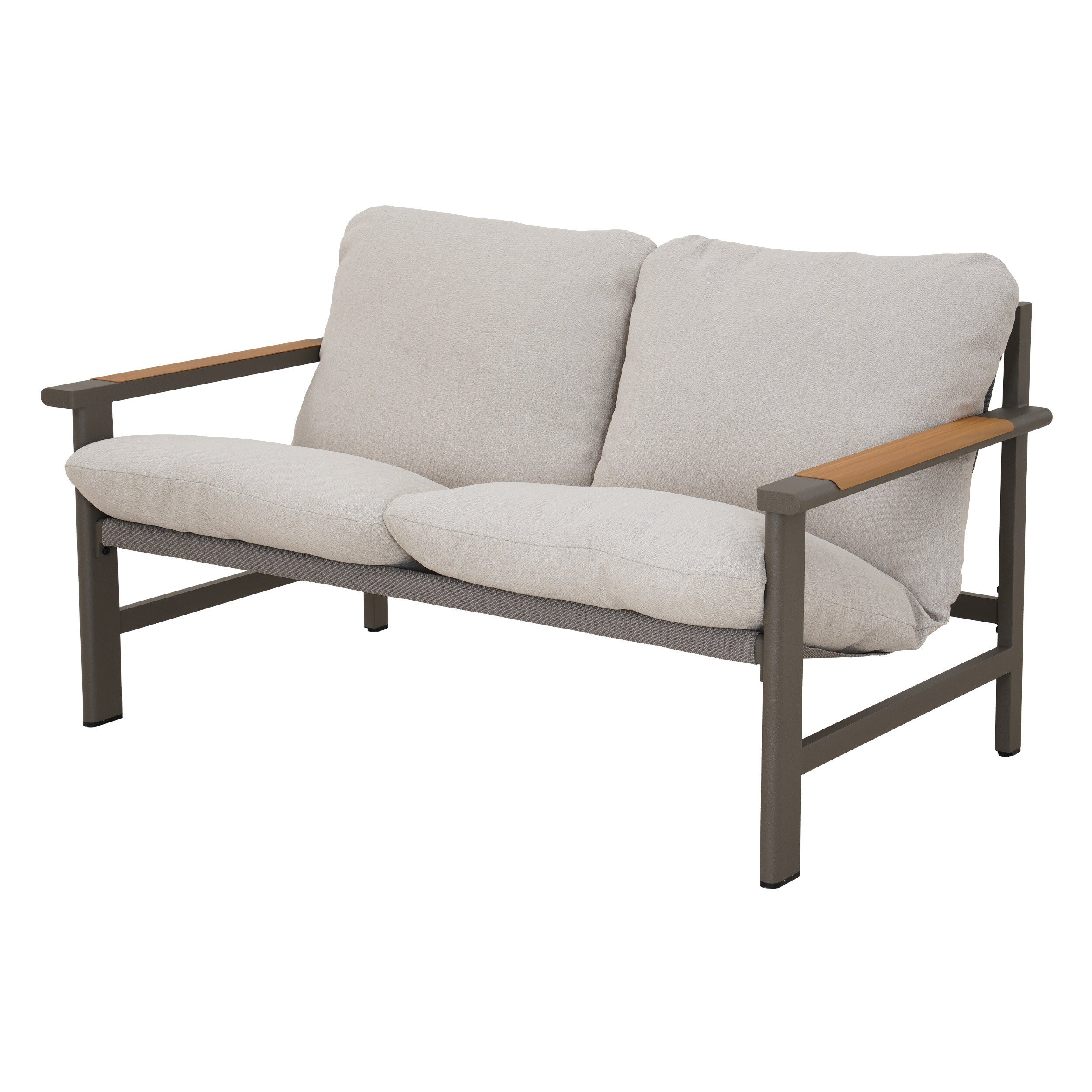 POCOline Gartensitzgruppe Kos grau Alu